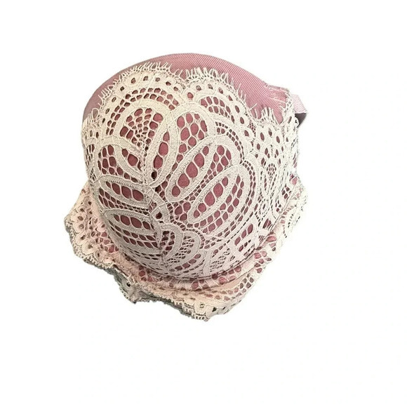 Victoria Secrets Dream Angel‎ 34DD pink lace bra - Picture 4 of 5